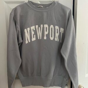 Brandy Newport crewneck